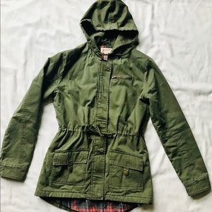 Cargo Jacket with Flannel Lining